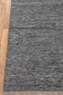 10x14 Large Charcoal Gray  Solid Plain  Wool Moroccan Boho Beni Ourain Rug, Berber rug 10x14....#1733